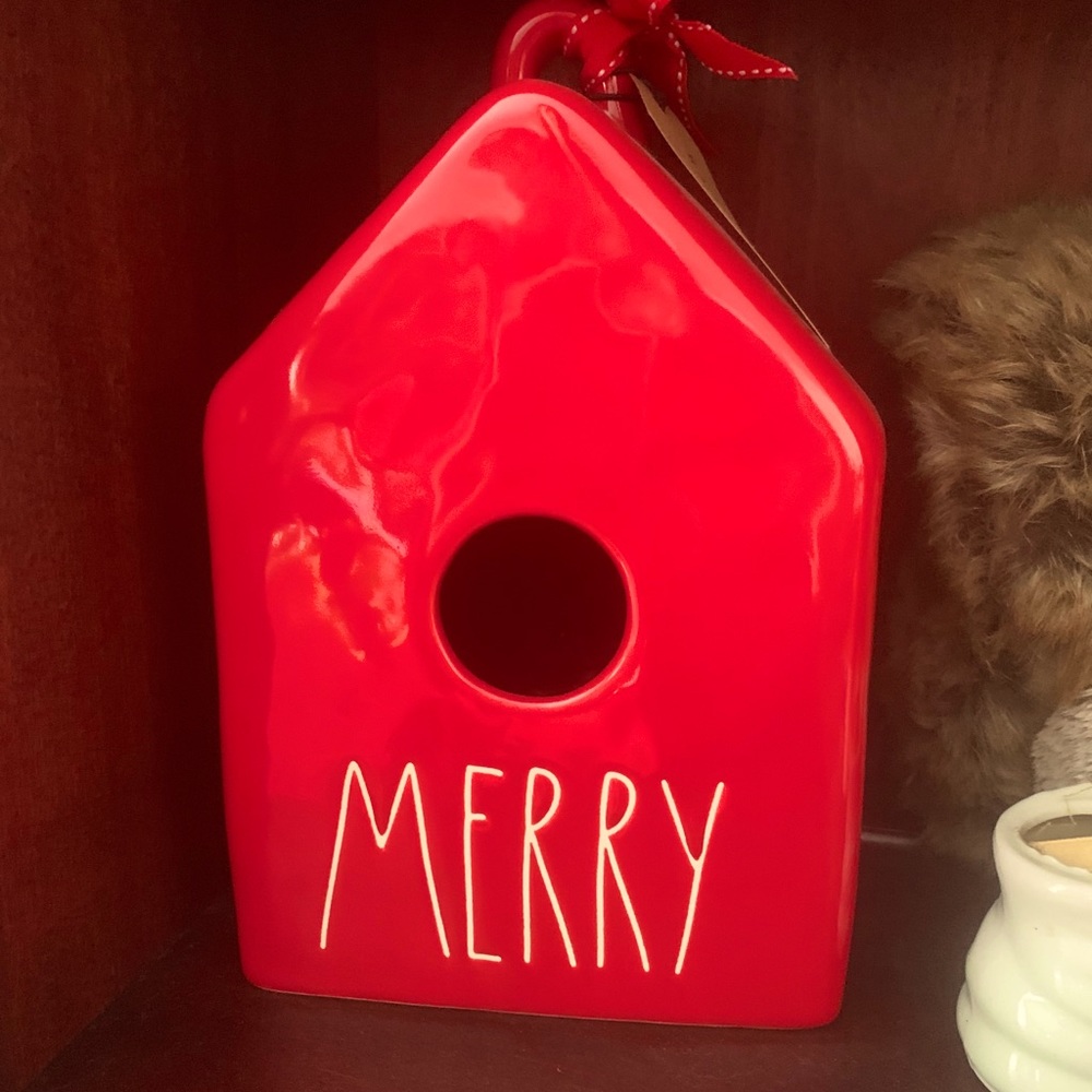 Rae Dunn Merry Birdhouse